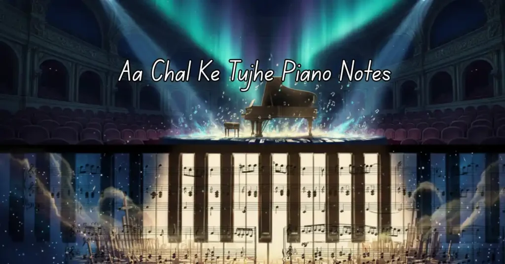 Aa Chal Ke Tujhe Piano Notes