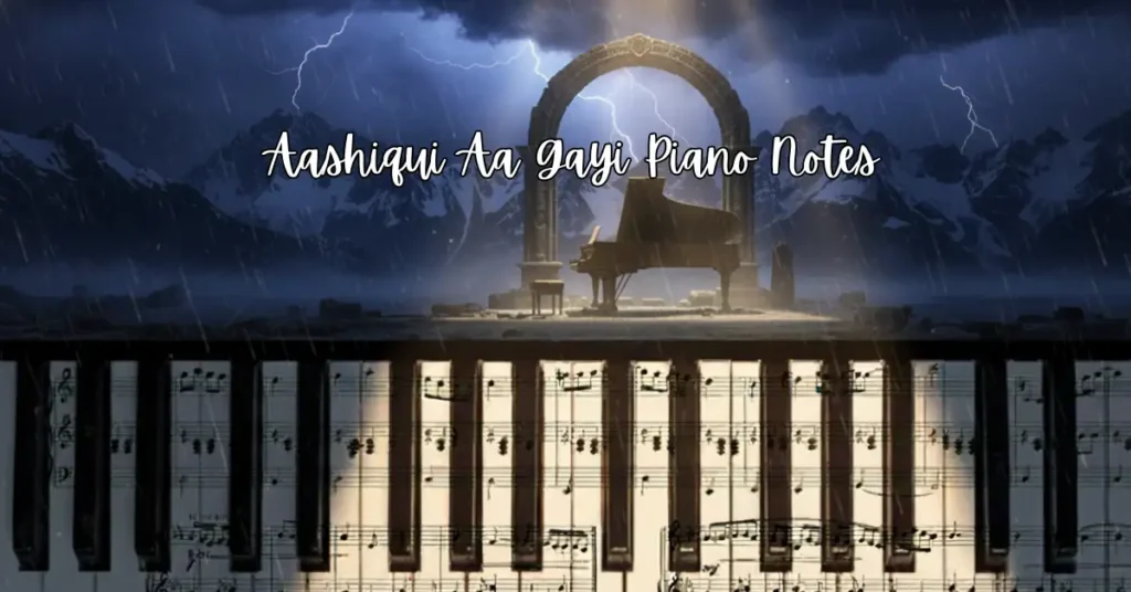 Aashiqui Aa Gayi Piano Notes