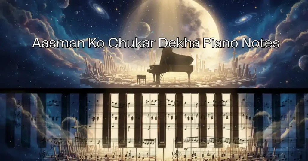 Aasman Ko Chukar Dekha Piano Notes