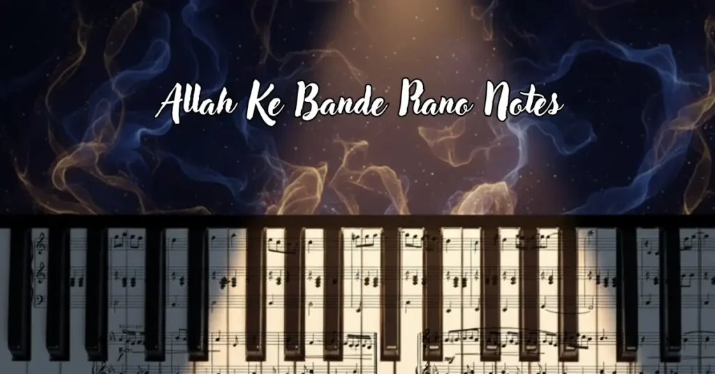 Allah Ke Bande Piano Notes
