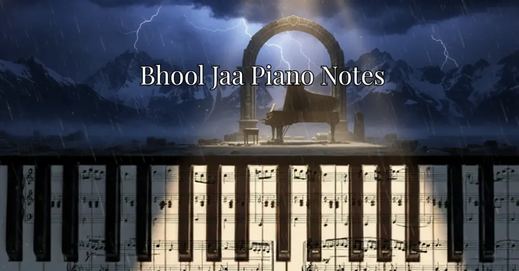 Bhool Jaa Piano Notes