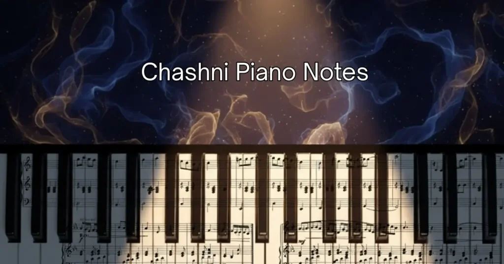 Chashni Piano Notes