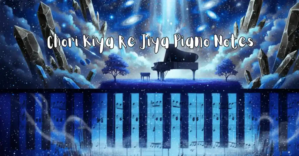 Chori Kiya Re Jiya Piano Notes