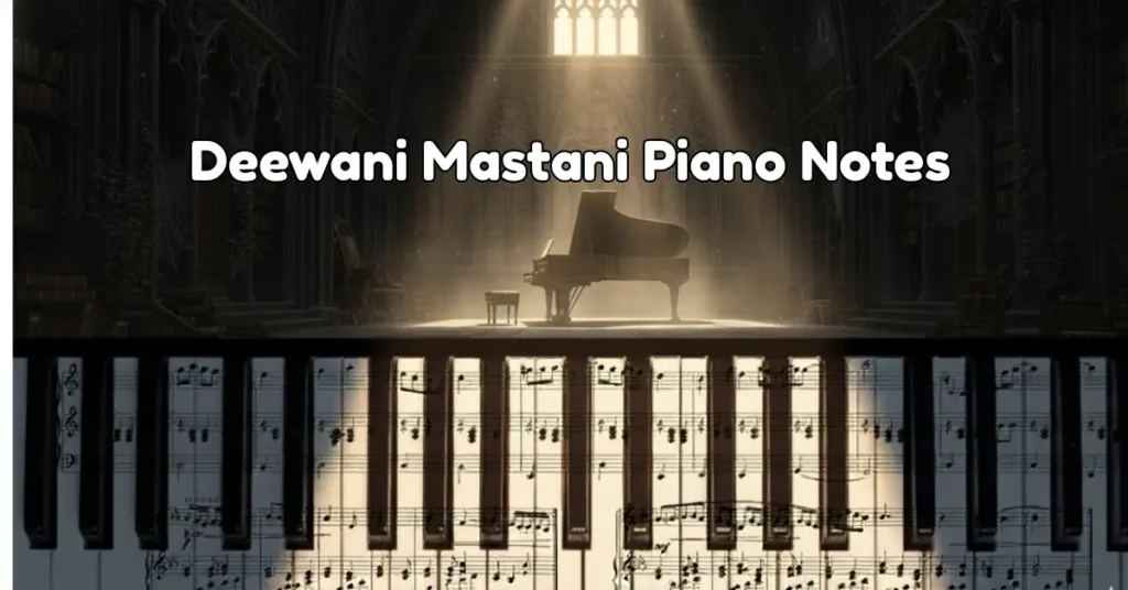 Deewani Mastani Piano Notes