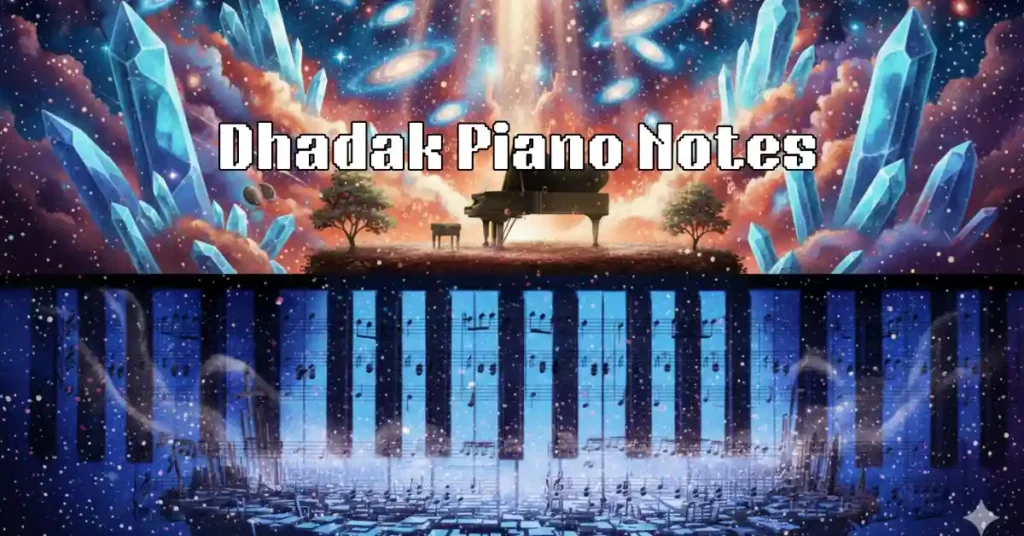 Dhadak Piano Notes
