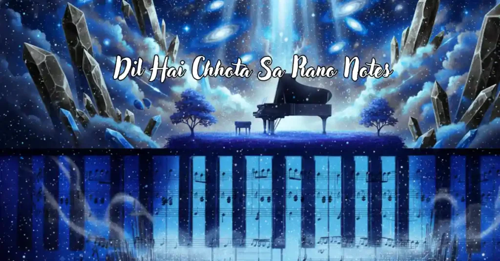 Dil Hai Chhota Sa Piano Notes