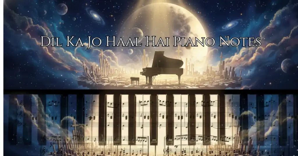 Dil Ka Jo Haal Hai Piano Notes