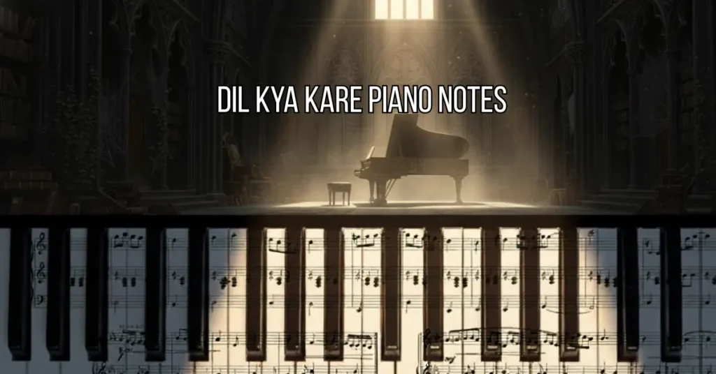 Dil Kya Kare Piano Notes