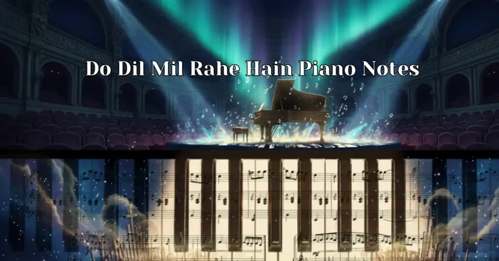 Do Dil Mil Rahe Hain Piano Notes