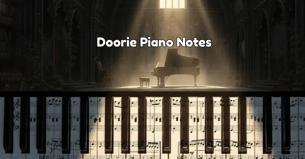 Doorie Piano Notes