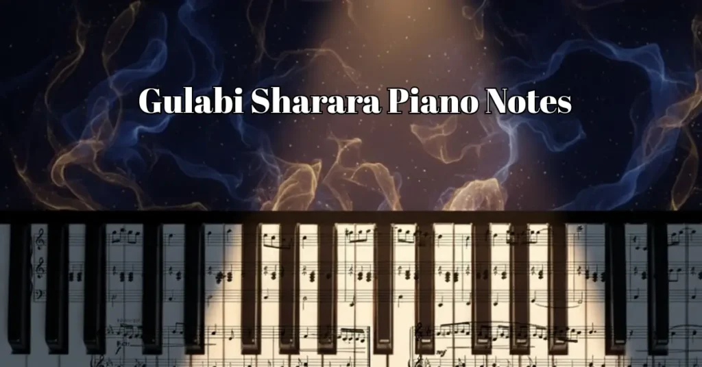 Gulabi Sharara Piano Notes