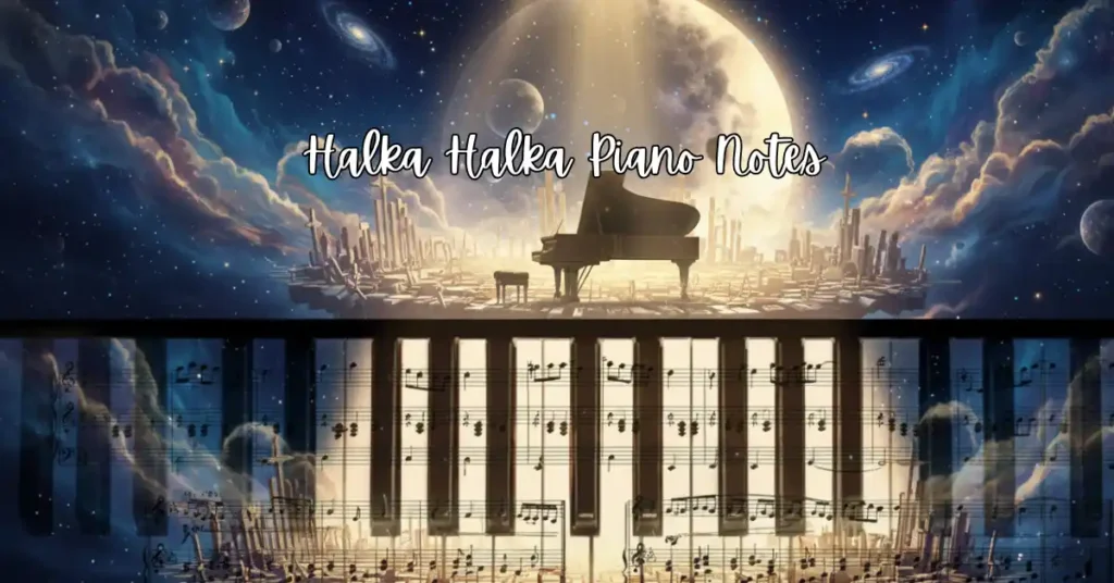 Halka Halka Piano Notes