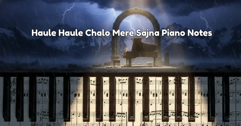 Haule Haule Chalo Mere Sajna Piano Notes