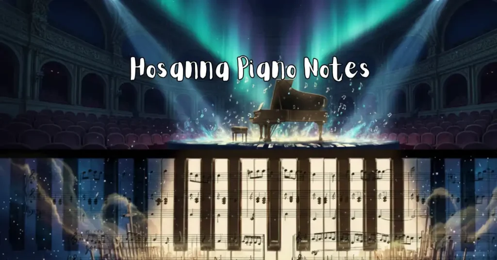 Hosanna Piano Notes