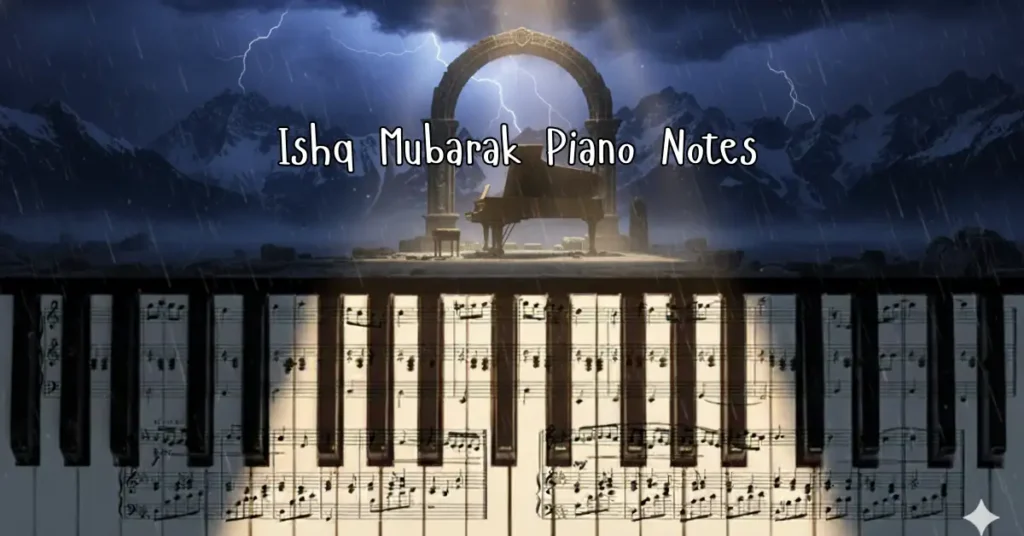Ishq Mubarak Piano Notes