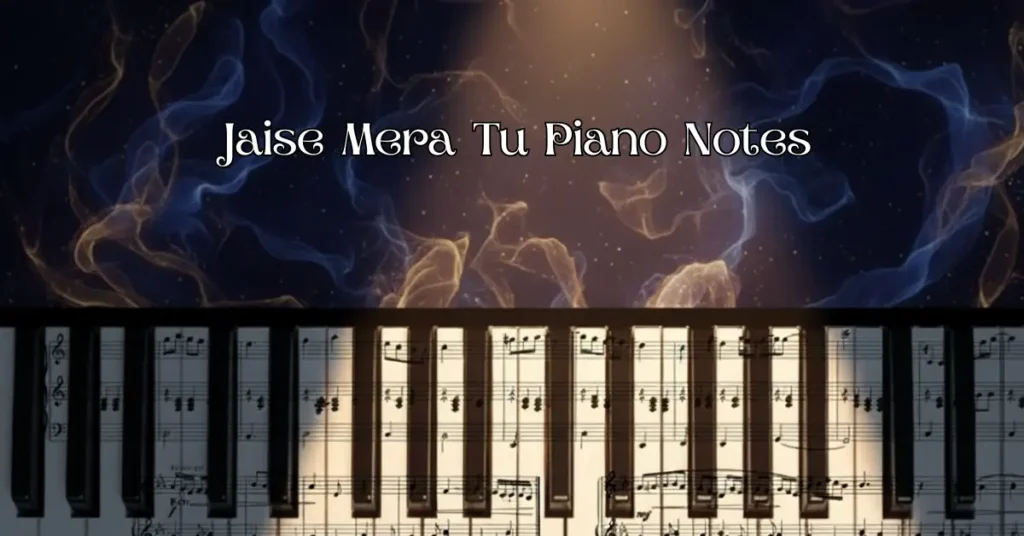 Jaise Mera Tu Piano Notes