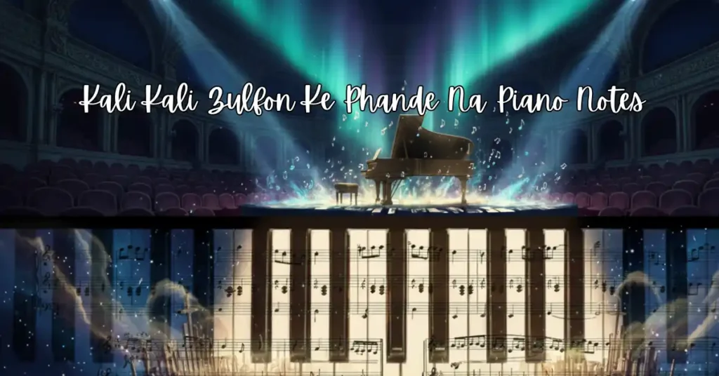 Kali Kali Zulfon Ke Phande Na Piano Notes