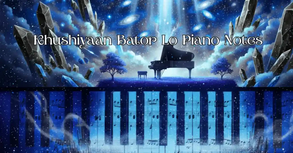 Khushiyaan Bator Lo Piano Notes