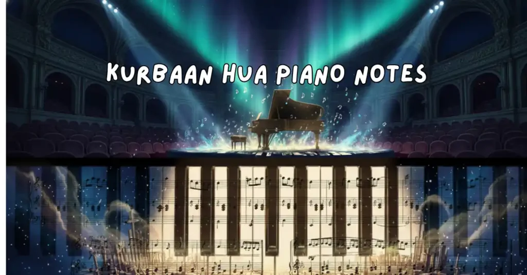 Kurbaan Hua Piano Notes
