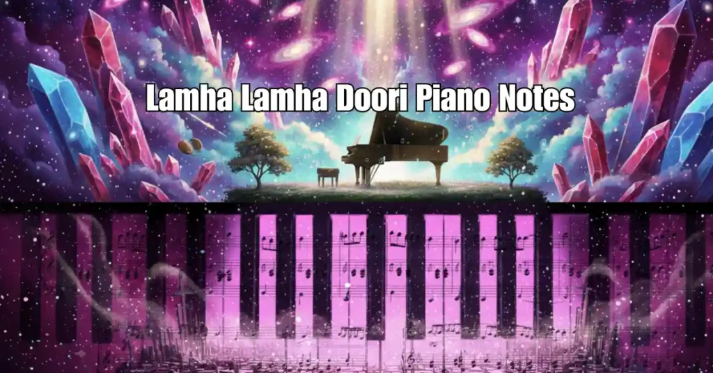 Lamha Lamha Doori Piano Notes