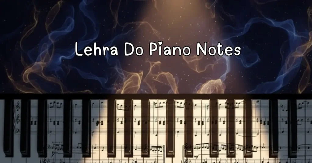 Lehra Do Piano Notes