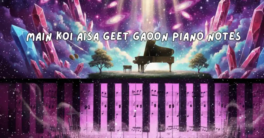 Main Koi Aisa Geet Gaoon Piano Notes