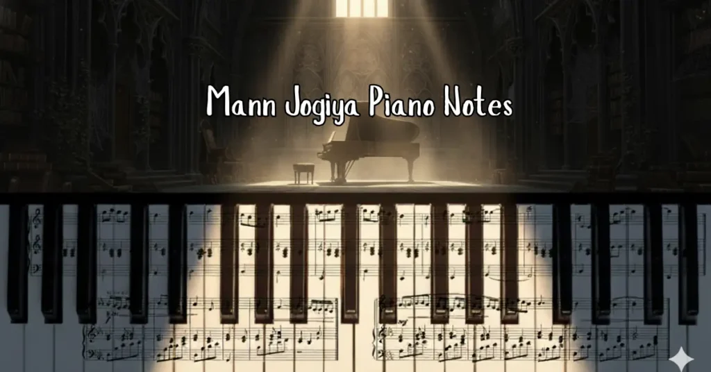 Mann Jogiya Piano Notes