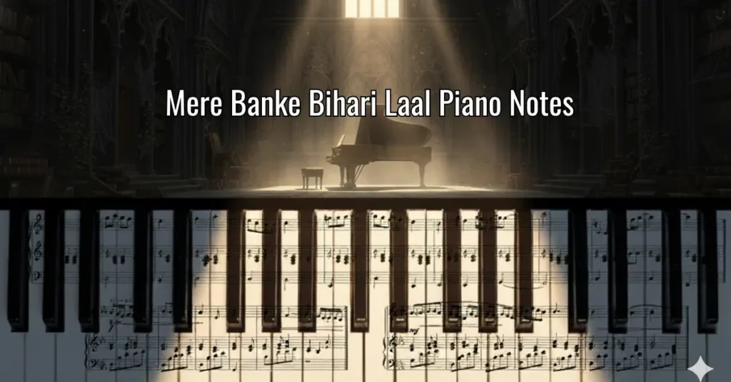 Mere Banke Bihari Laal Piano Notes