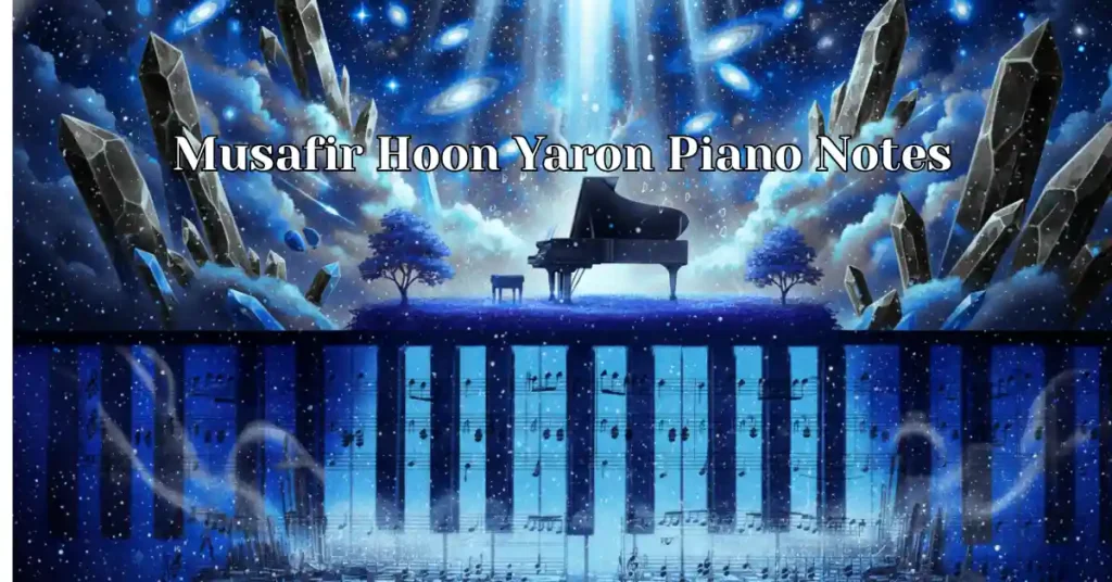 Musafir Hoon Yaron Piano Notes