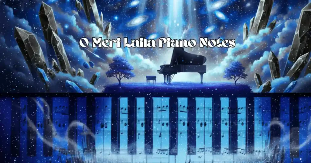 O Meri Laila Piano Notes