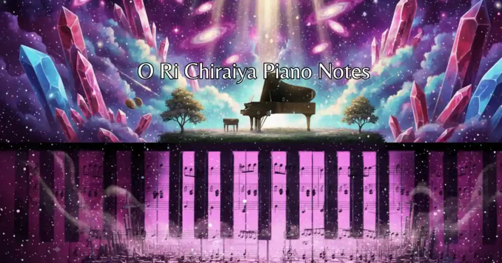 O Ri Chiraiya Piano Notes