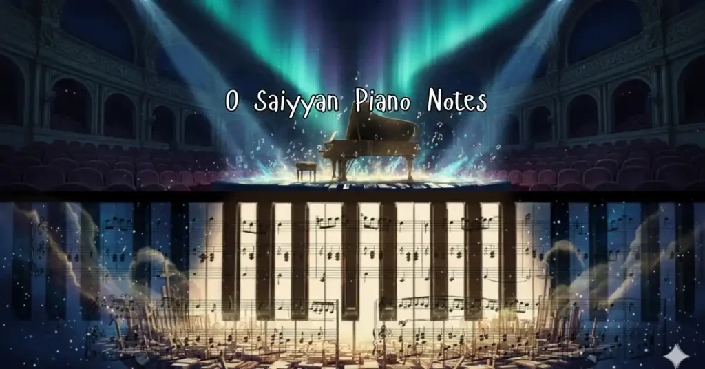 O Saiyyan Piano Notes