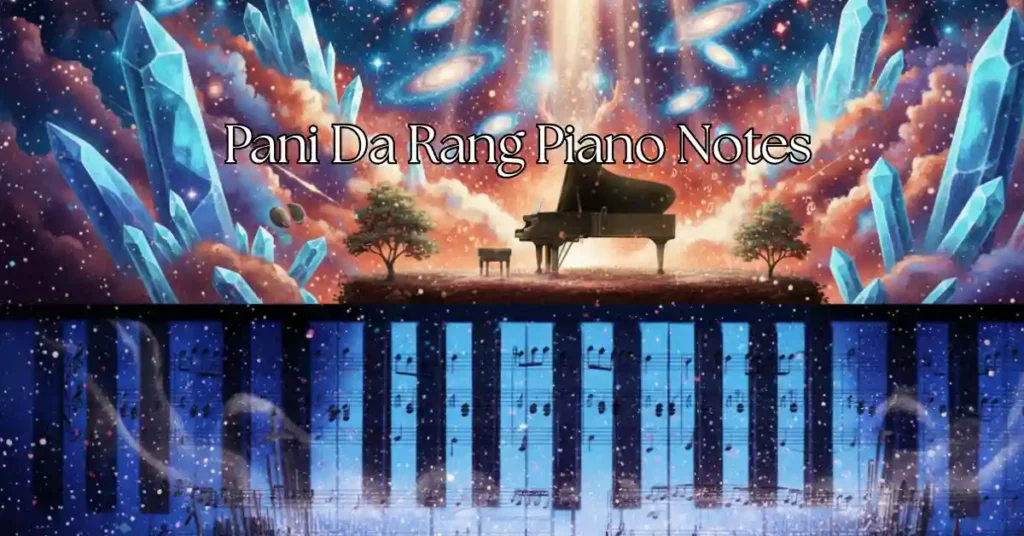 Pani Da Rang Piano Notes