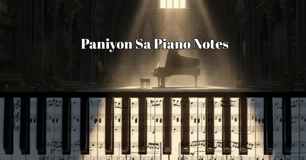 Paniyon Sa Piano Notes