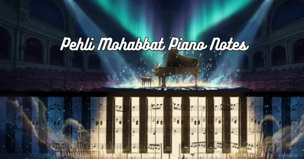 Pehli Mohabbat Piano Notes