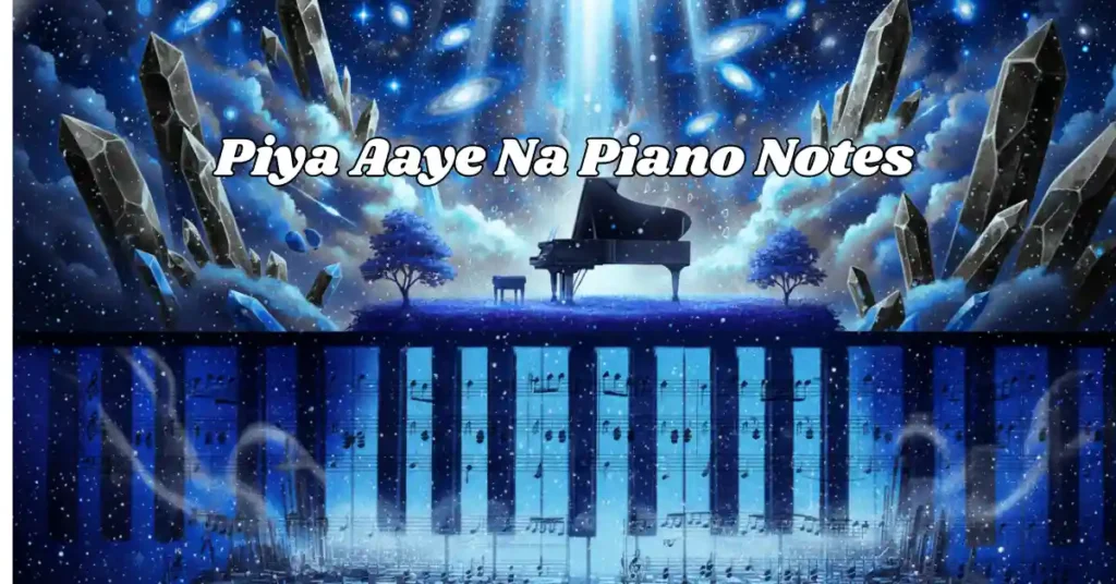 Piya Aaye Na Piano Notes