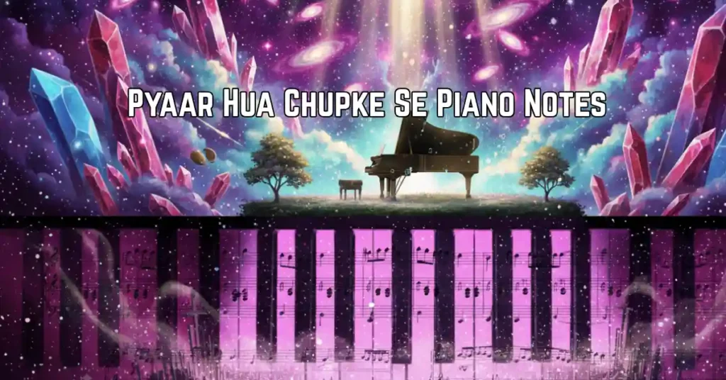Pyaar Hua Chupke Se Piano Notes