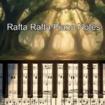 Rafta Rafta Piano Notes
