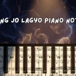 Rang Jo Lagyo Piano Notes