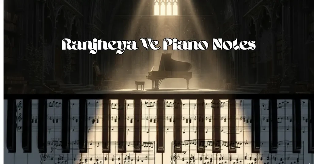 Ranjheya Ve Piano Notes