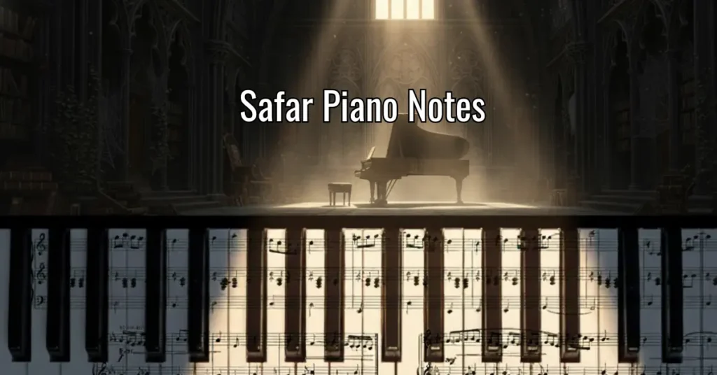 Safar Piano Notes