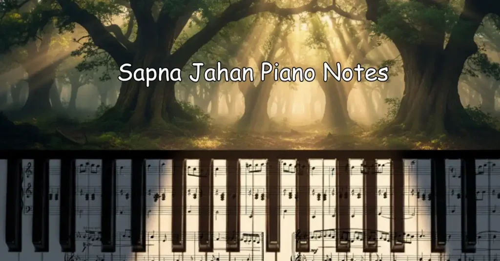 Sapna Jahan Piano Notes