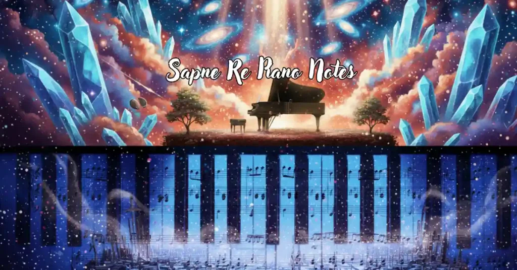 Sapne Re Piano Notes