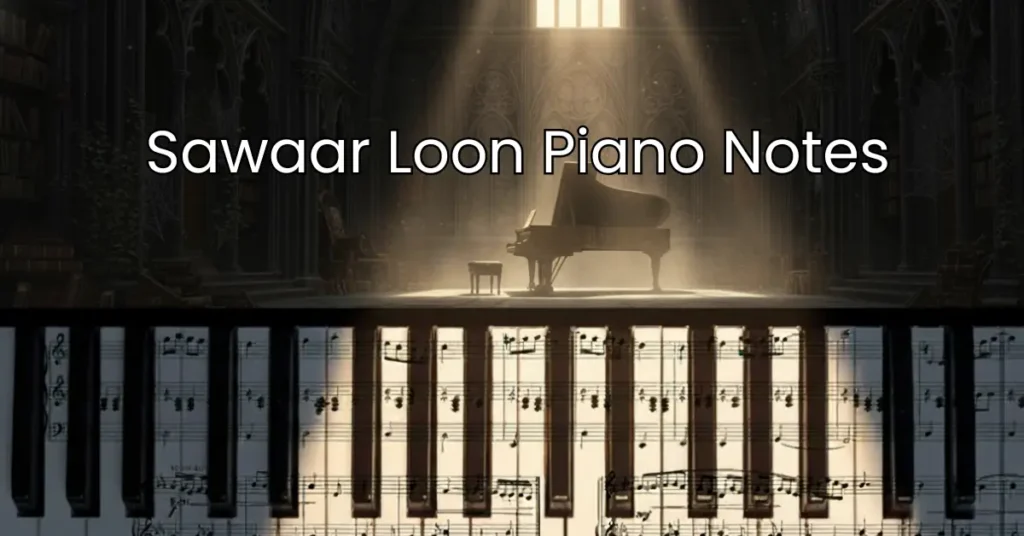 Sawaar Loon Piano Notes