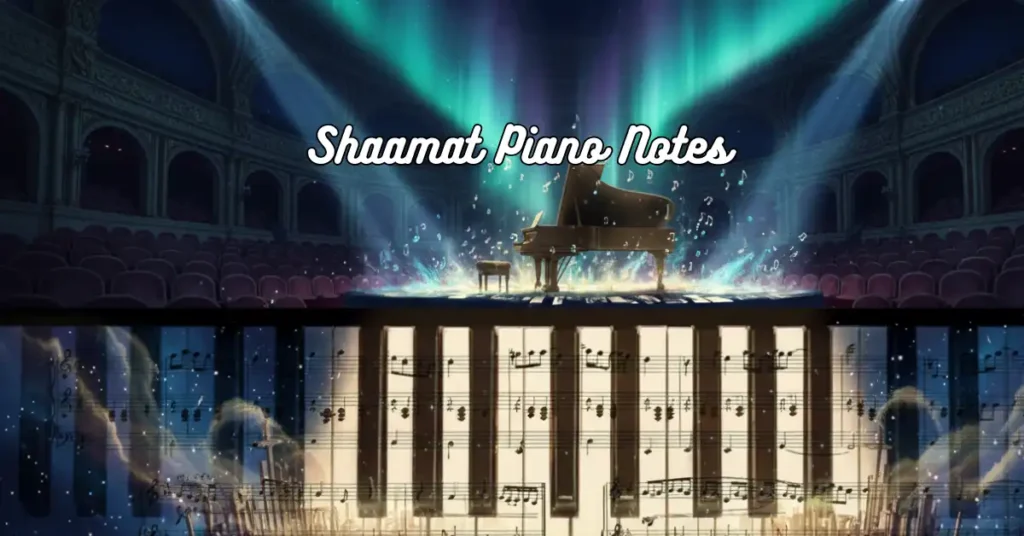 Shaamat Piano Notes