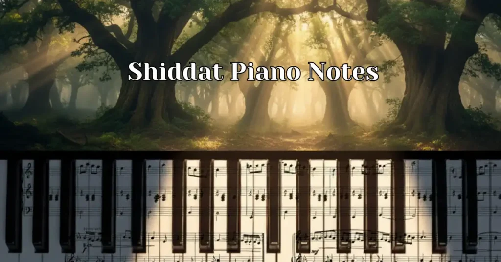 Shiddat Piano Notes