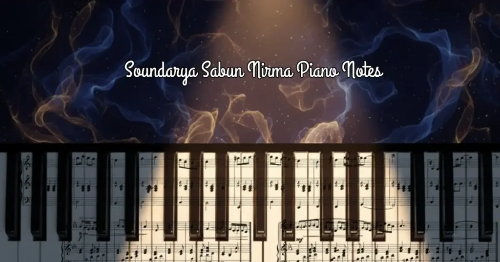 Soundarya Sabun Nirma Piano Notes