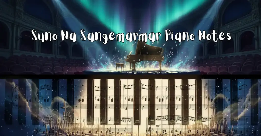 Suno Na Sangemarmar Piano Notes