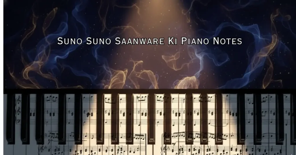 Suno Suno Saanware Ki Piano Notes