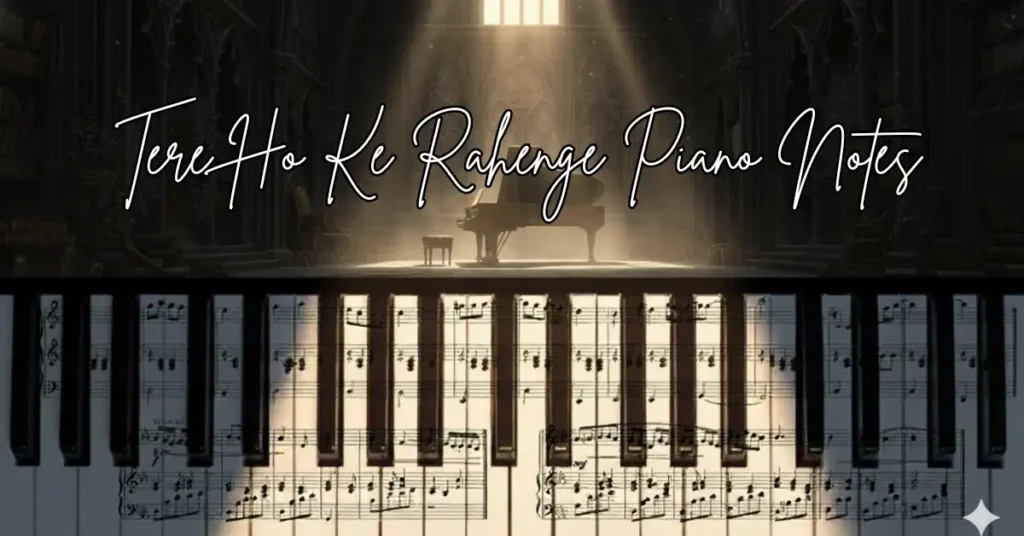 Tere Ho Ke Rahenge Piano Notes
